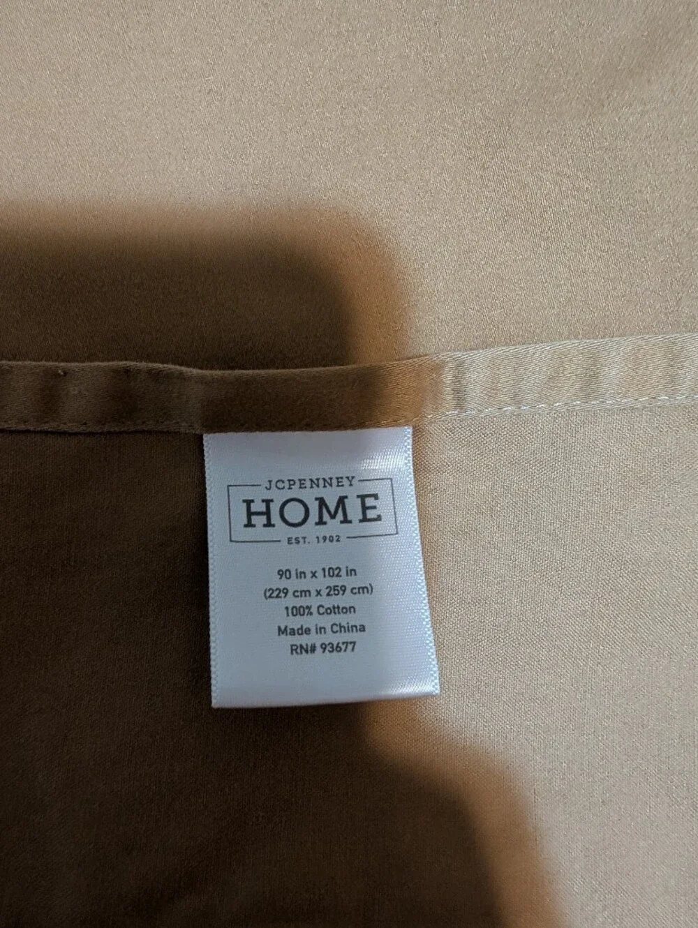 JC Penny Home Brown Sheet Set Queen